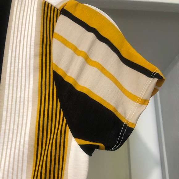 Forever 21 striped midi dress size L - Picture 7 of 8